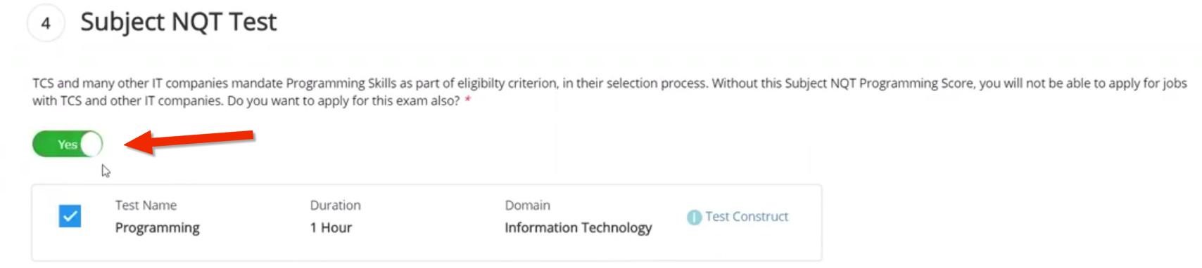 CS NQT Registration Details for 2021 Batch