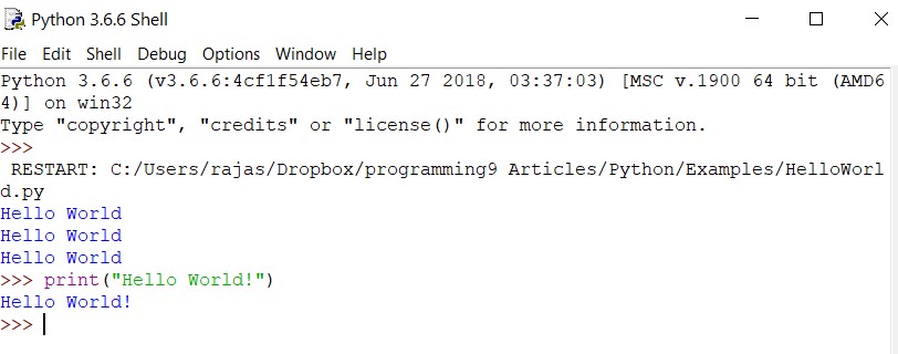 helloworld python