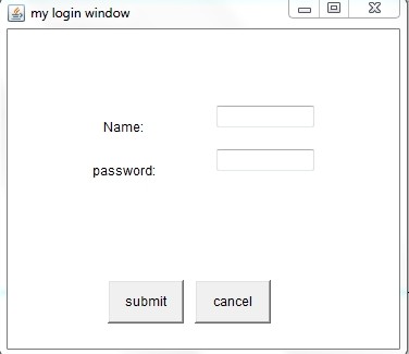 loginwindow java programming9